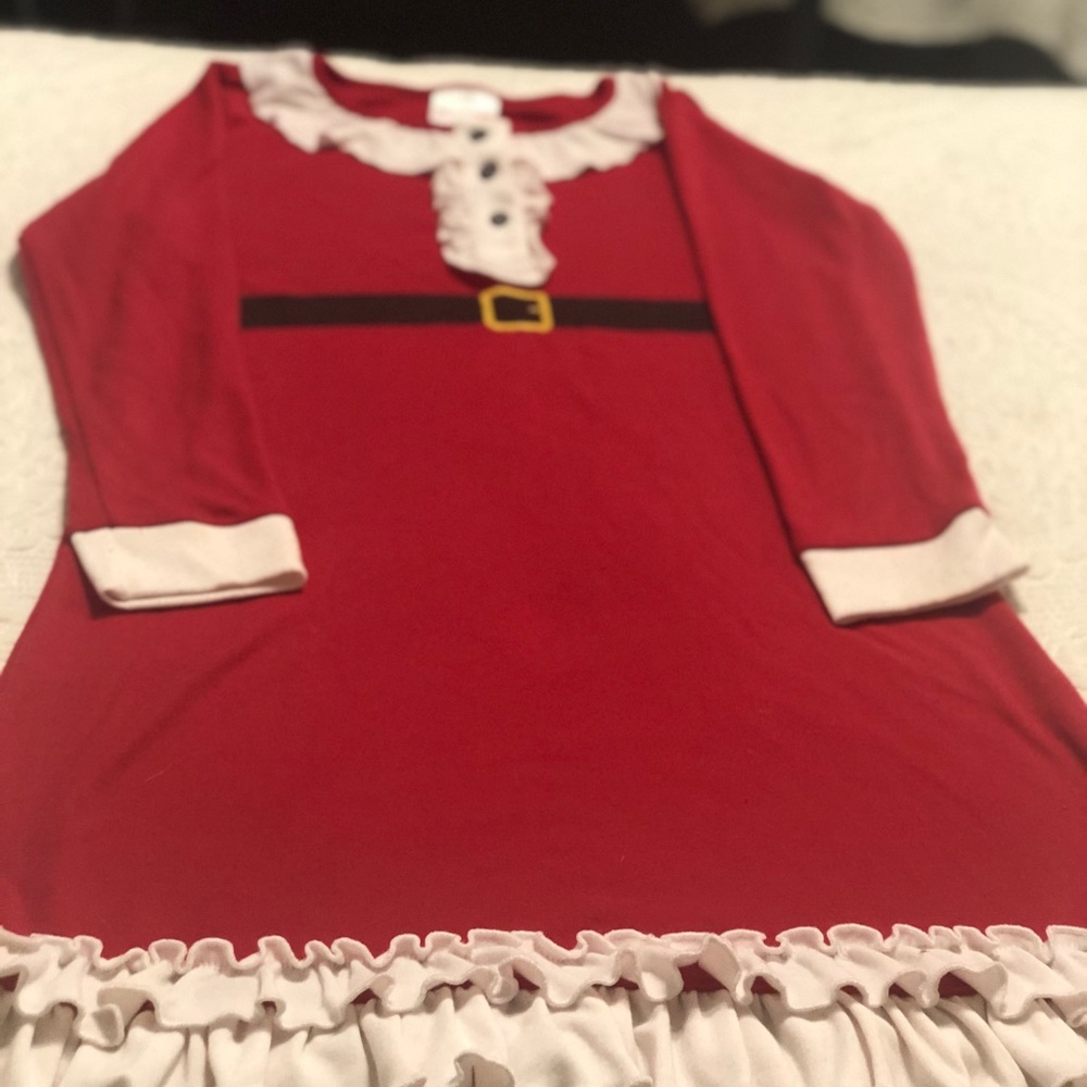 Santa nightgown for girls